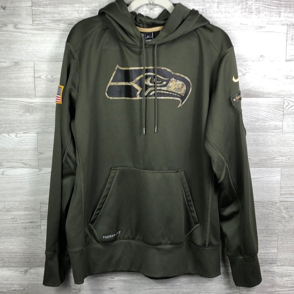 NFL Seahawks Nike Men’s Hooded Athletic Sweatshirt